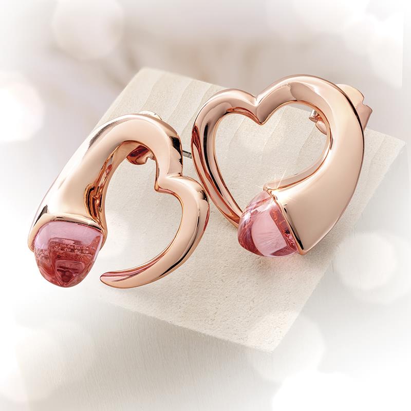 Boccadamo Italian Love Necklace & Earrings Set